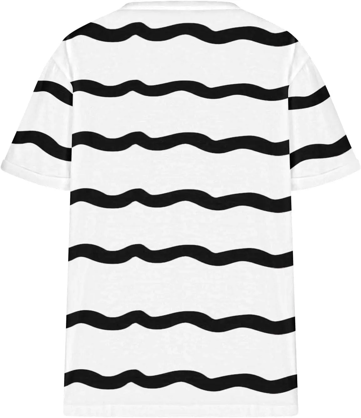 2025 Womens Summer Striped Tops Plus Size Color Block Raglan Tees Fashion V Neck Outfits Casual Short Sleeve Blouses