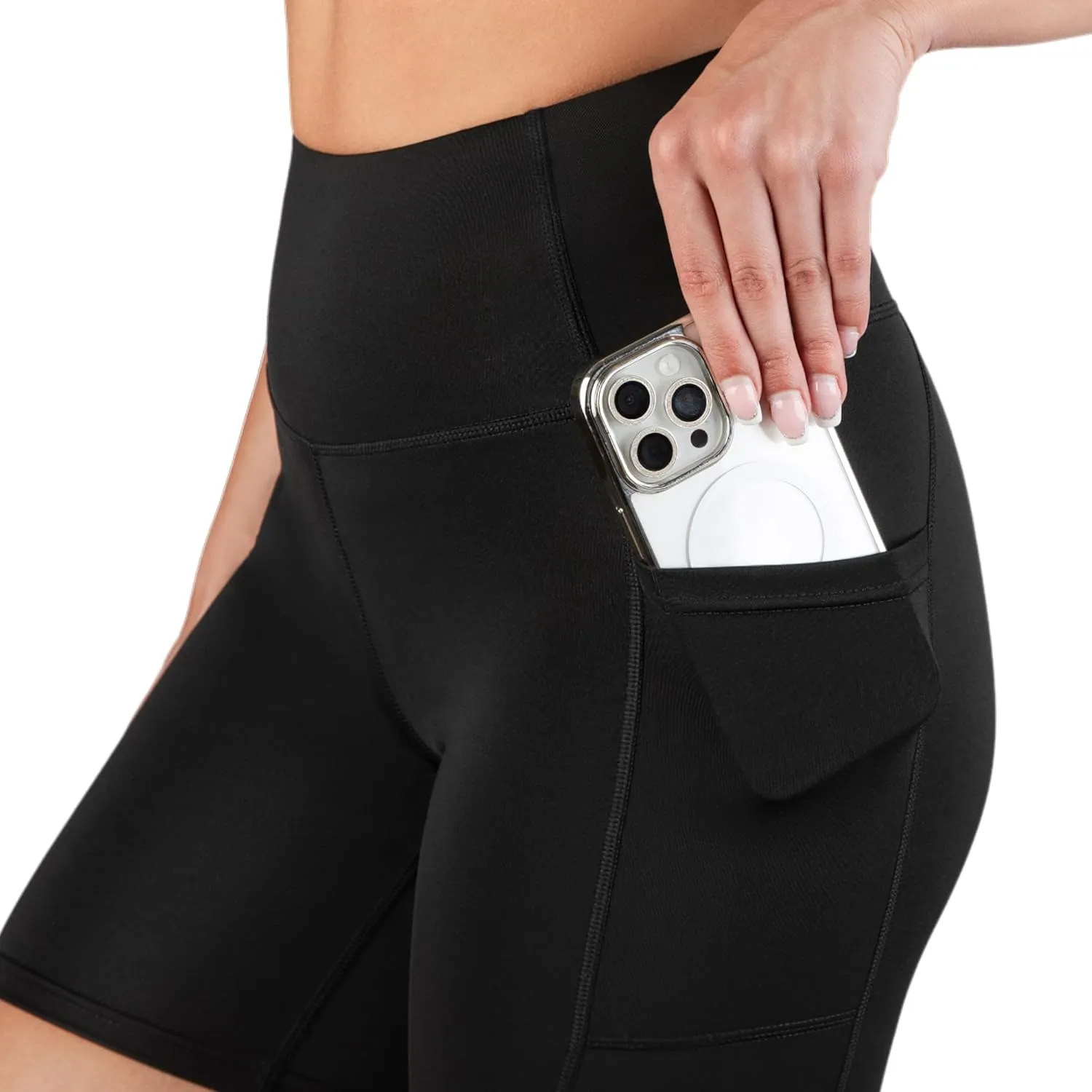 Be Relax Athletic Legging for Women - UPF50  Quick-Dry for Workout, Yoga, Biking, and Casual Wear Black