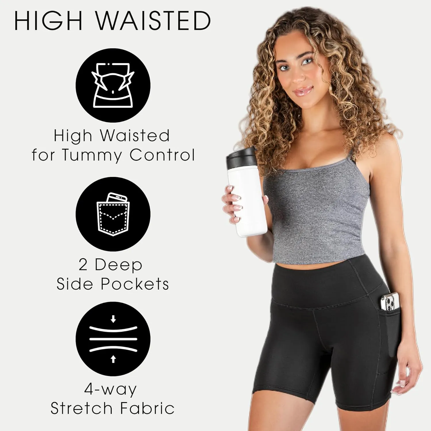 Be Relax Athletic Legging for Women - UPF50  Quick-Dry for Workout, Yoga, Biking, and Casual Wear Black