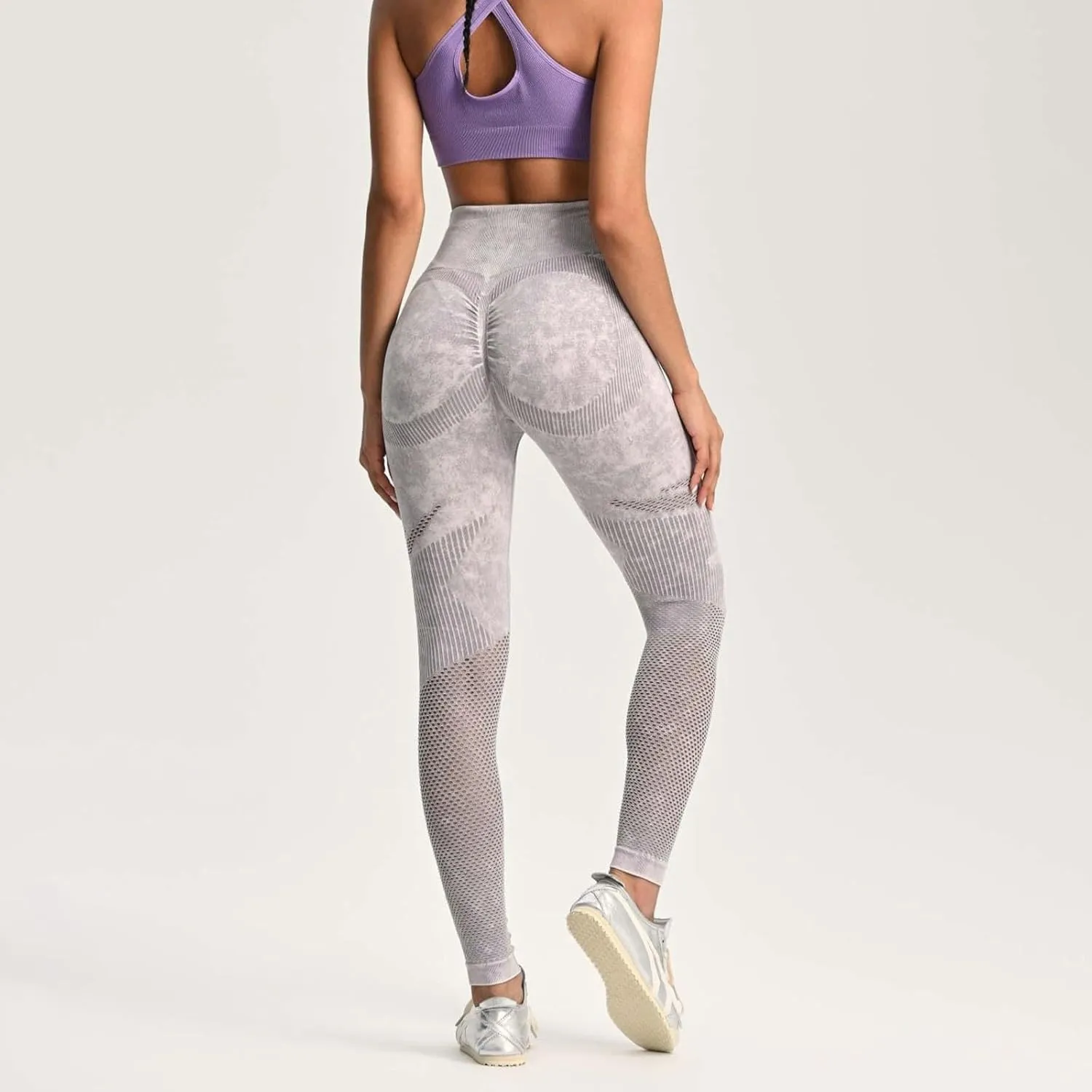 Booty Lifting Leggings for Women High Waist Slim Fit Stretch Trendy Graphic Running Yoga Pants Soft Seamless Leggings