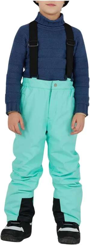Boy's Girls Waterproof Windproof Ski Bibs Warm Snow Pants Snowboarding Overall Insulated Outdoor Jumpsuit
