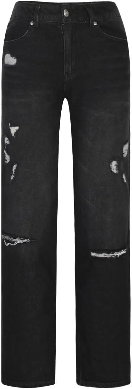 ChicCrate Jeans for Women Wide Leg Pants Trendy Bell Bottom Sweatpants Baggy Barrel Jeans Cargo Pants Sweat Pants
