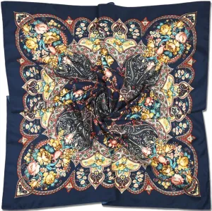 corciova XL 40x40 Inch Extra Large Silk Satin Scarf Tops for Women Head Wraps Shirt Bandana Curly Hair Tie Headband Headscarf