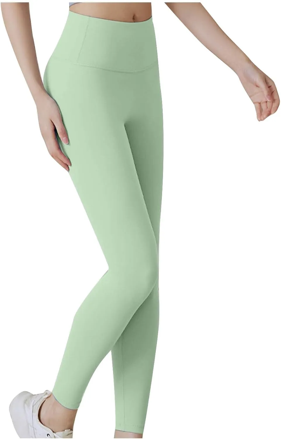 DASAYO Yoga Pants for Women High Waist Tummy Control Seamless Workout Leggings Comfy Soft Activewear Stretchy Exercise Pants