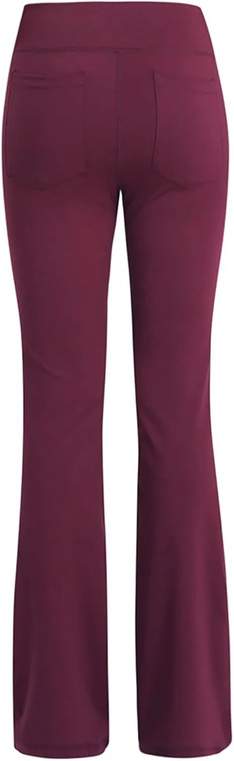 Flare Leggings for Women Running Full Length Sports Active Pants Workout Yoga Leggings for Women Workout Yoga