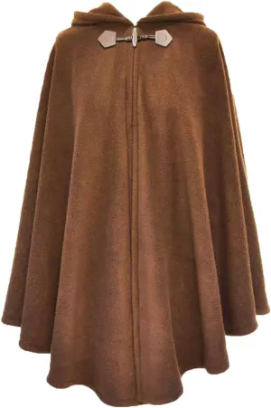 HGps8w Women's Elegant Wool Blend Shawls and Wraps, Stylish Hooded Blanket Poncho Cape Fall Winter Open Front Cardigans