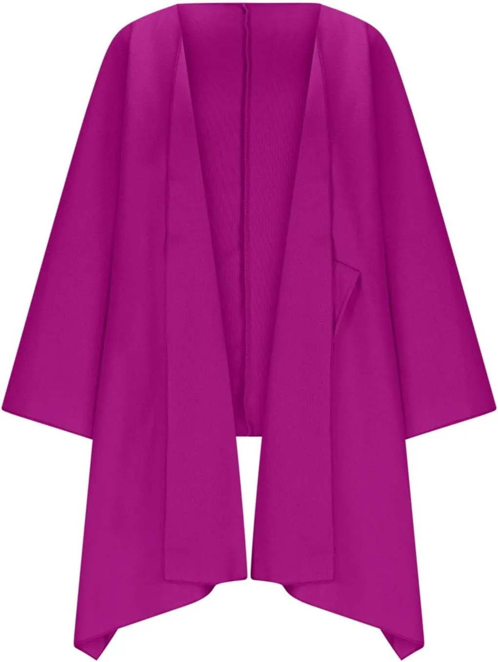 HGps8w Women's Wool Blend Shawls and Wraps, Stylish Oversized Open Front Poncho Cape Cardigan for Fall Winter
