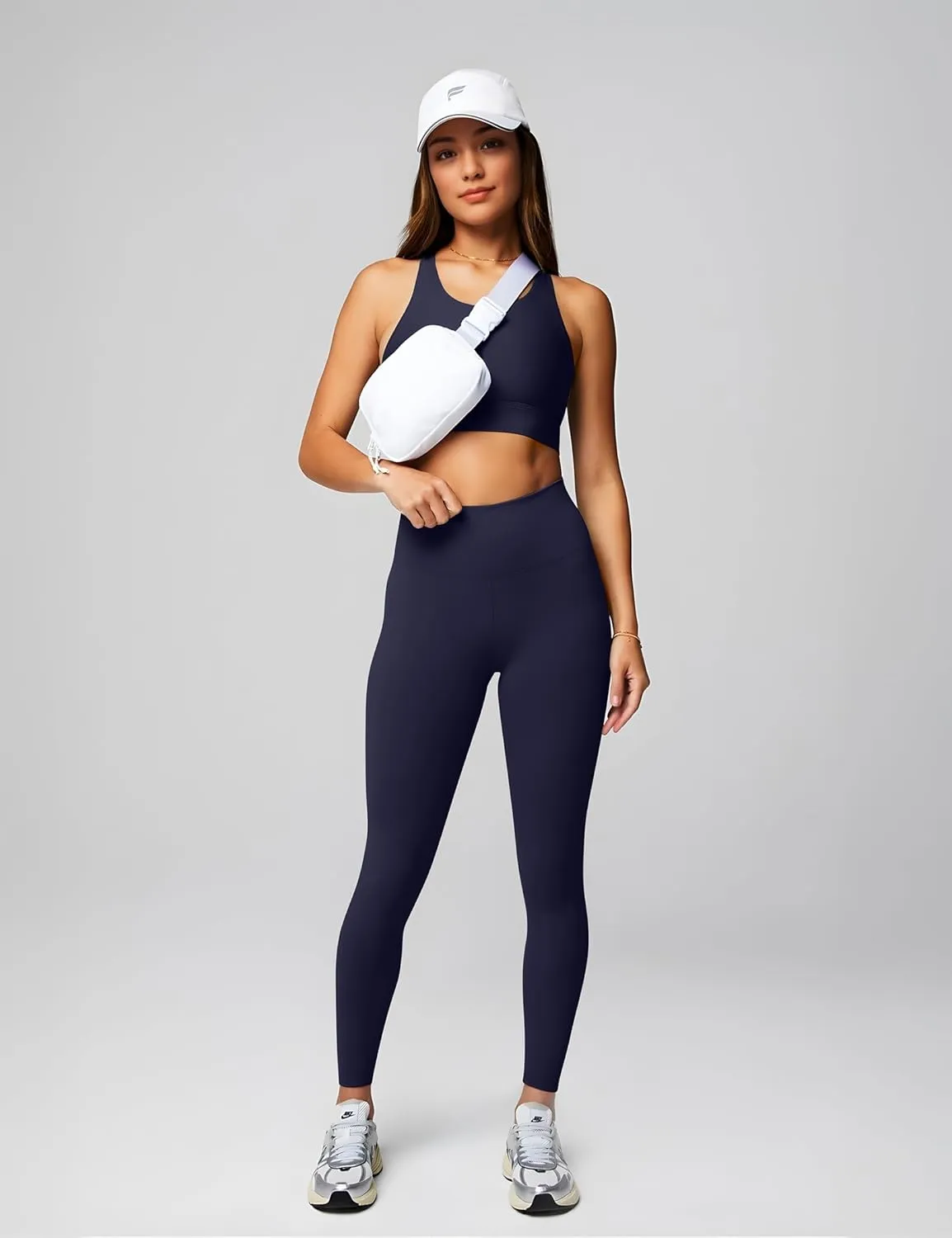 High Waisted Leggings for Women - No Front Seam Tummy Control Soft Yoga Pants for Workout Athletic Seamless Leggings