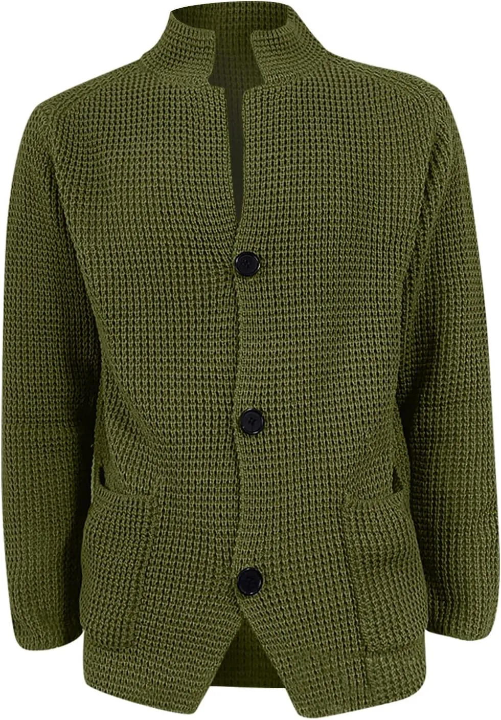 Jackets for Men Autumn and Winter Men's Fashion Loose Cardigan Warm Lapel Jacket Sweaters Jackets