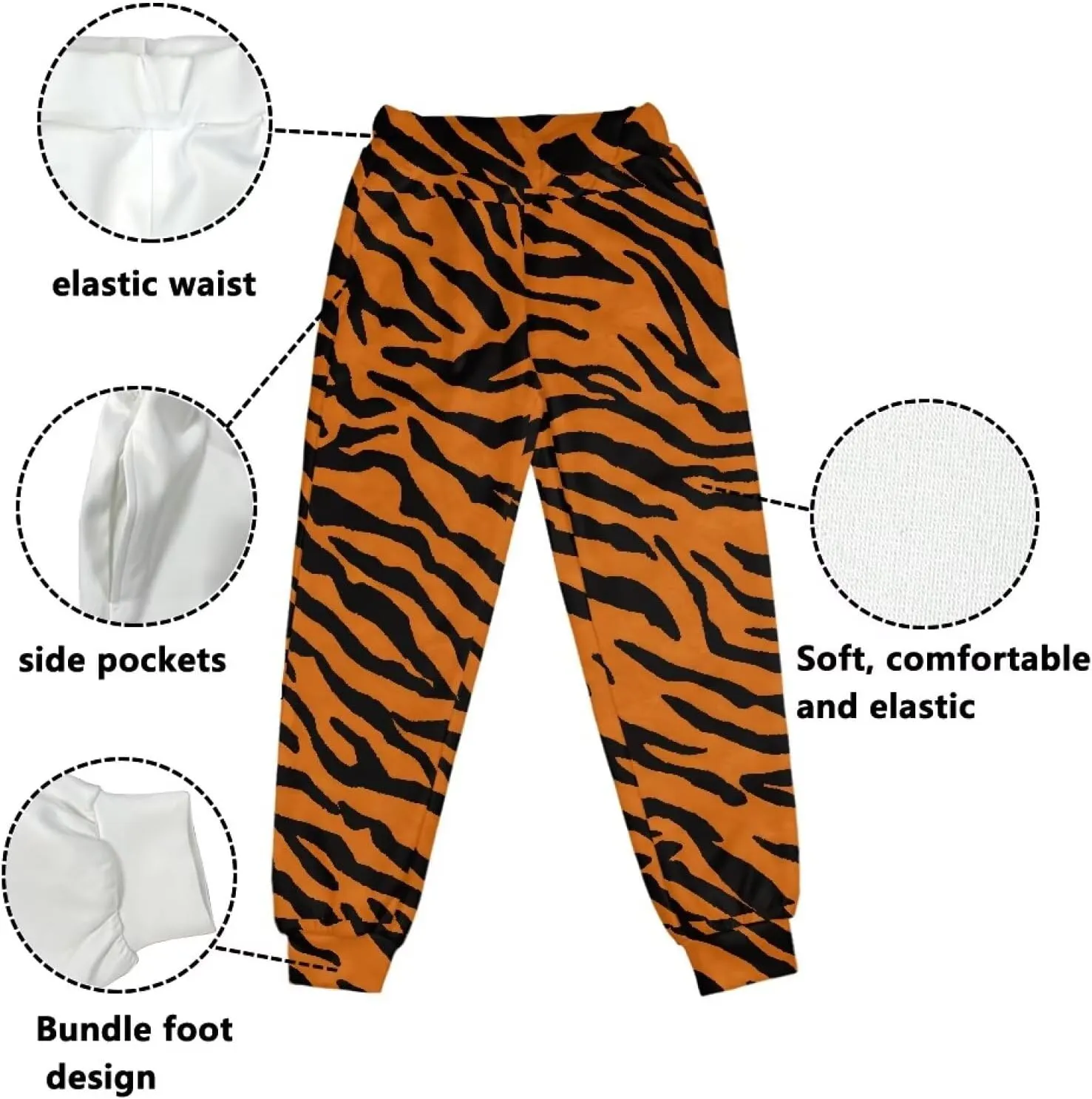 Kids 4-15T Lightweight Hiking Thin Pants Boys Jogger Pants Girls Sports Sweatpants Cute Casual Activewear
