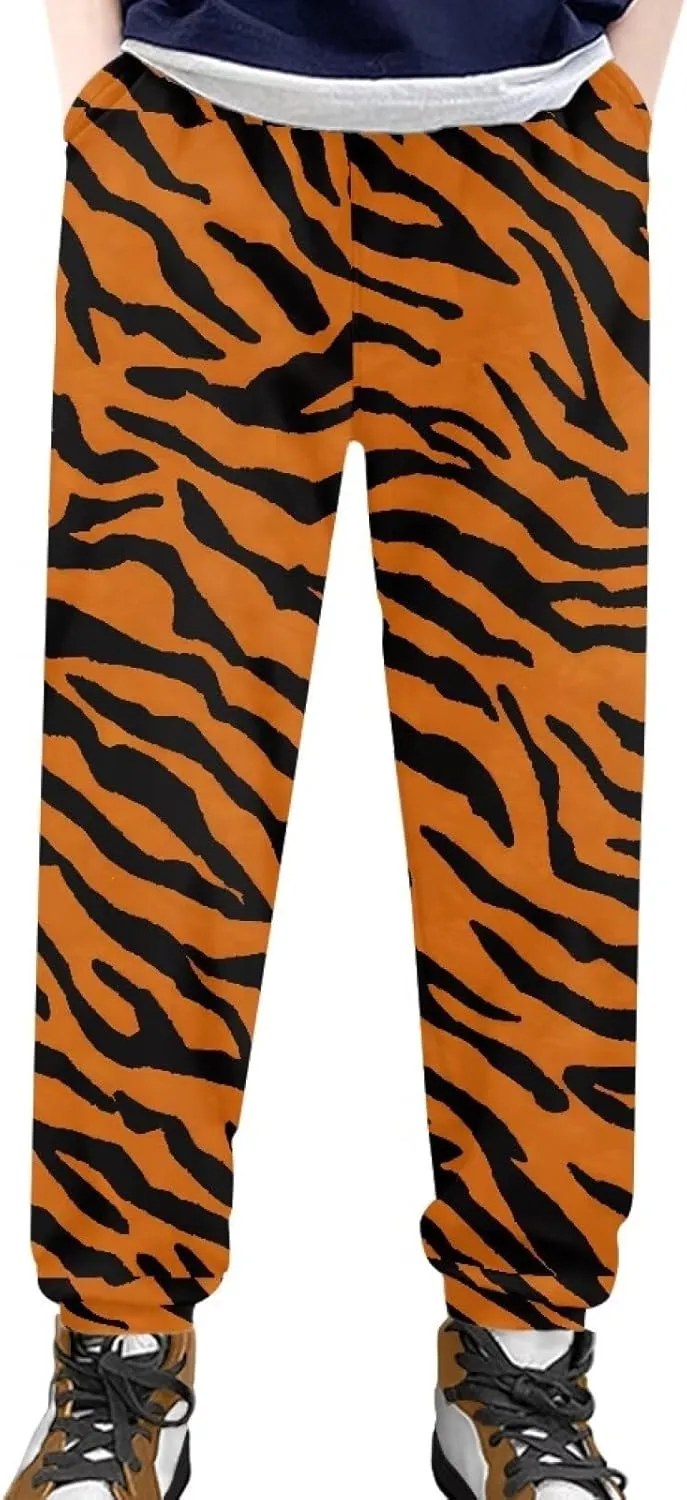 Kids 4-15T Lightweight Hiking Thin Pants Boys Jogger Pants Girls Sports Sweatpants Cute Casual Activewear