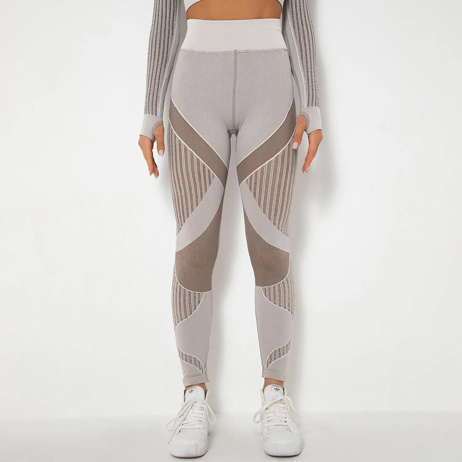 Leggings Compression Pants Women for Sports, Gym - high Waist Booty Scrunch Butt Yoga Pants, Fashion