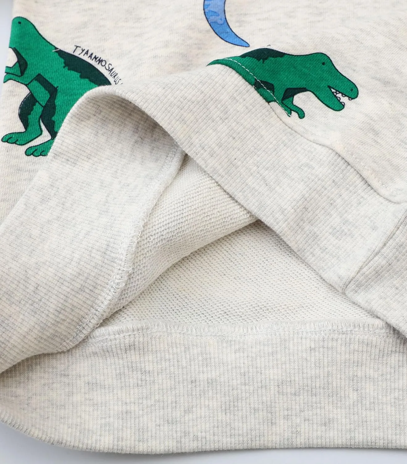 LOKTARC 2 Pack Toddler Boys Sweatshirts Patterned Long Sleeve Pullover Crewneck Tops Shirts