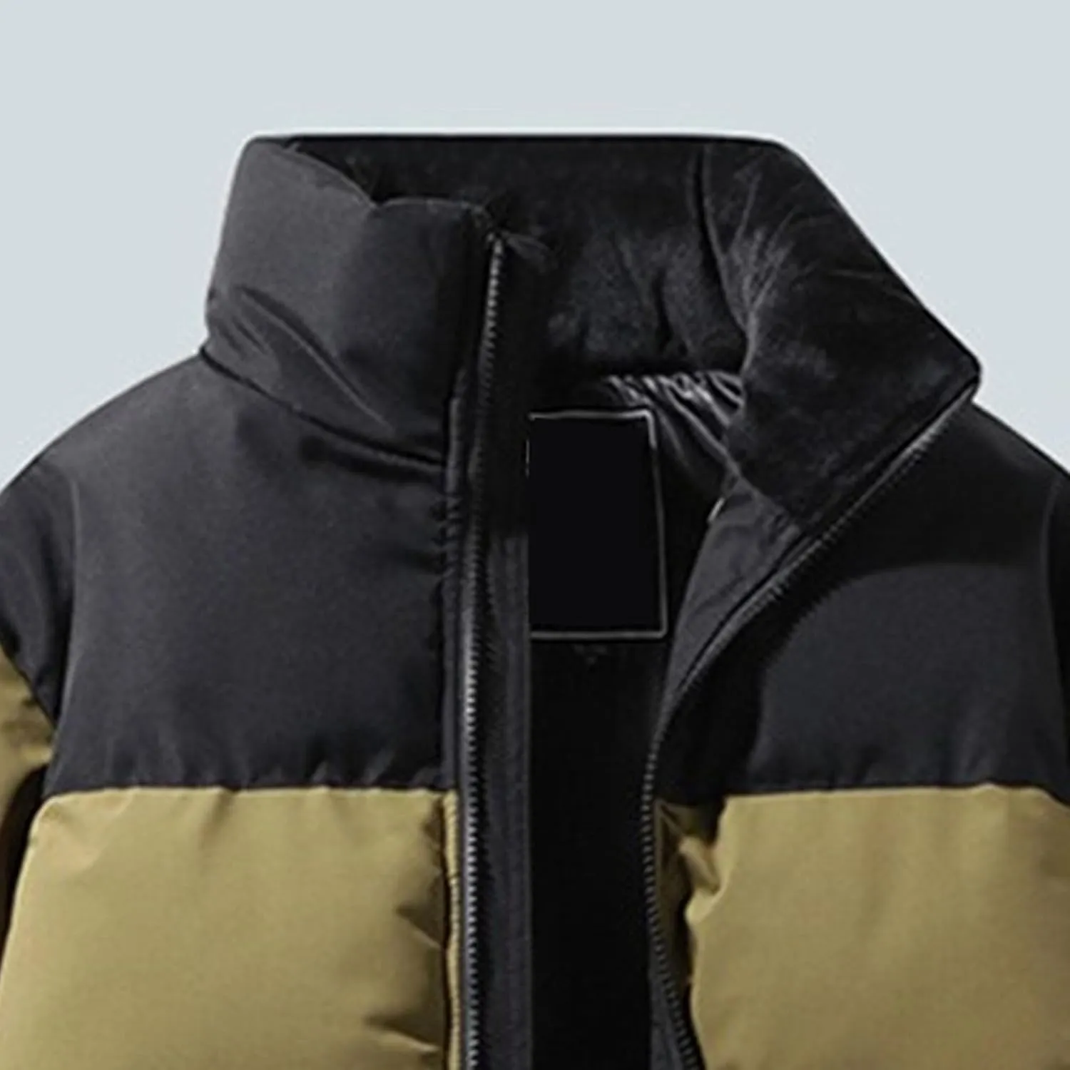 Maiyifu-GJ Men's Winter Puffer Jackets Warm Windproof Down Jacket for Men Thicken Quilted Padded Coat Windbreaker Outerwear