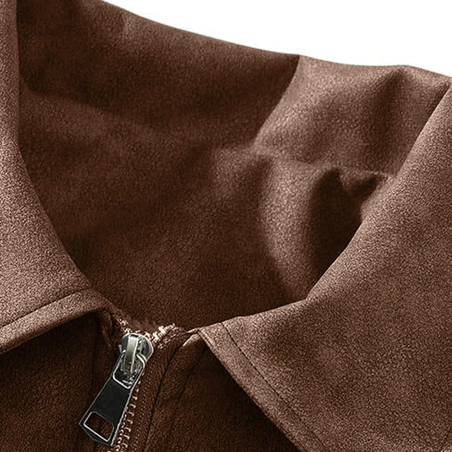 Mens Bomber Jacket Cozy Sherpa Lined Winter Jackets Coats Lapel Full-Zip Insulated Water Outerwear Plus Size Shacket