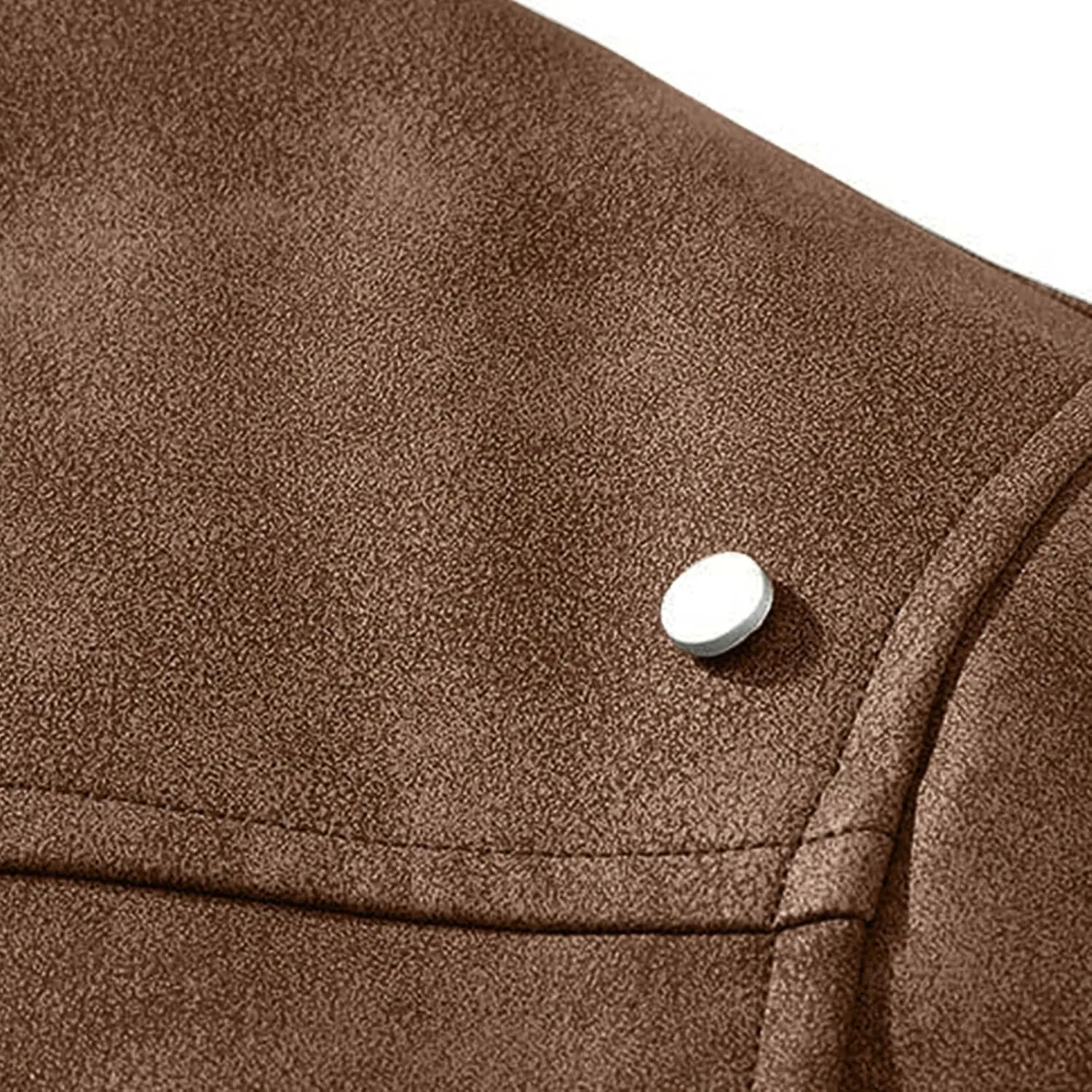 Mens Bomber Jacket Cozy Sherpa Lined Winter Jackets Coats Lapel Full-Zip Insulated Water Outerwear Plus Size Shacket