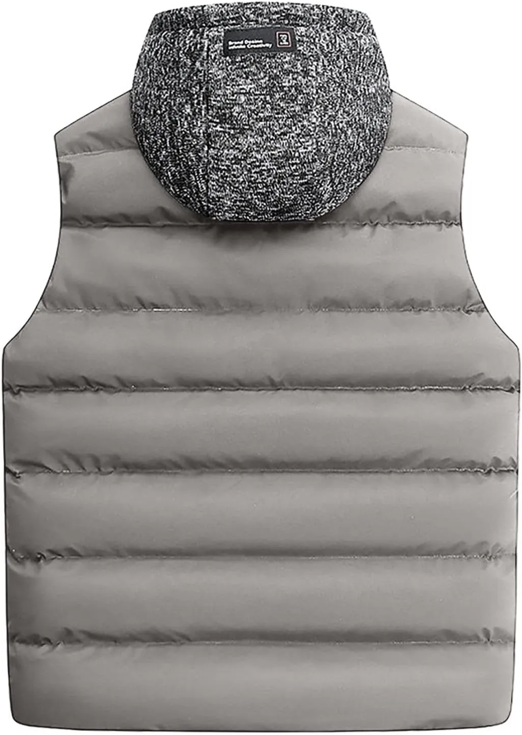 Mens Coats and Jackets Stylish Sleeveless Vest Jacket Coat Outwear Tops Drawstring Hooded Vest Jackets