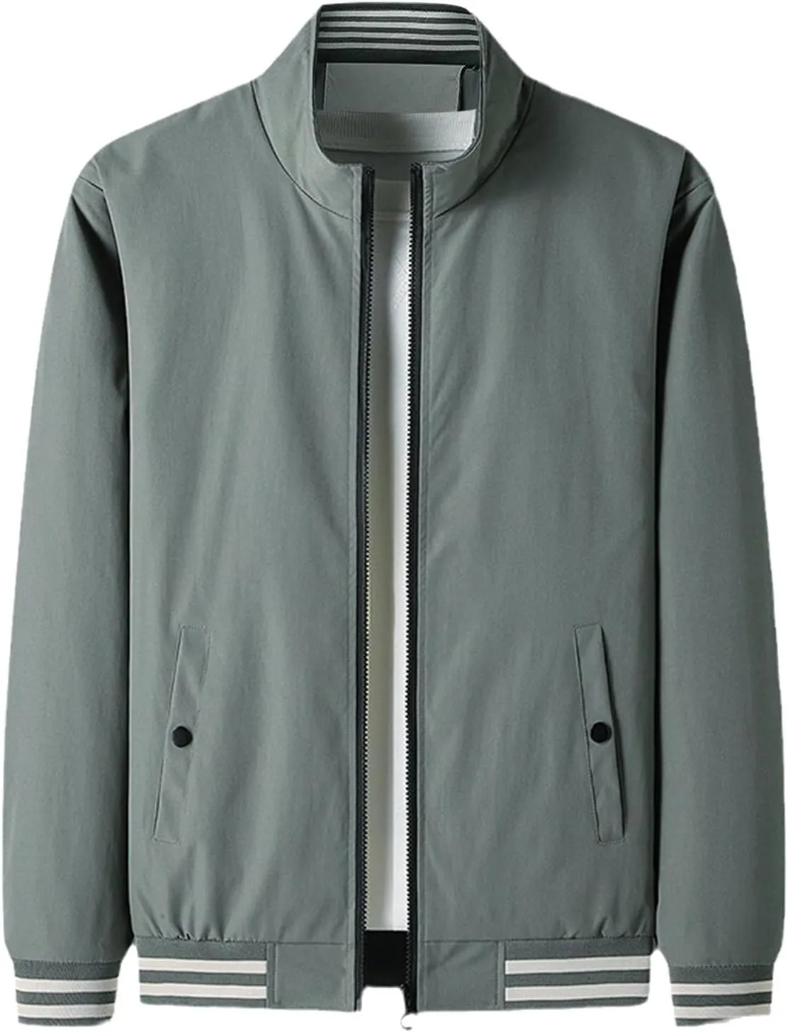 Mens Lightweight Jackets Light Windbreaker Casual Flight Bomber Jackets Fall Winter Warm Active Coat Outwear
