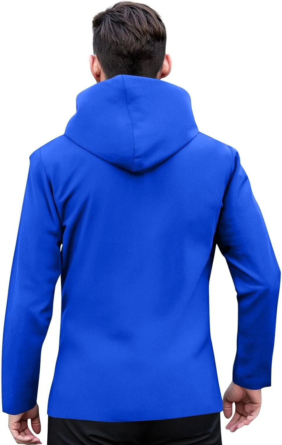 Mens Lightweight Waterproof Rain Jacket Windproof Raincoat Hooded jackets for Men Hiking Cycling Travel M-3XL