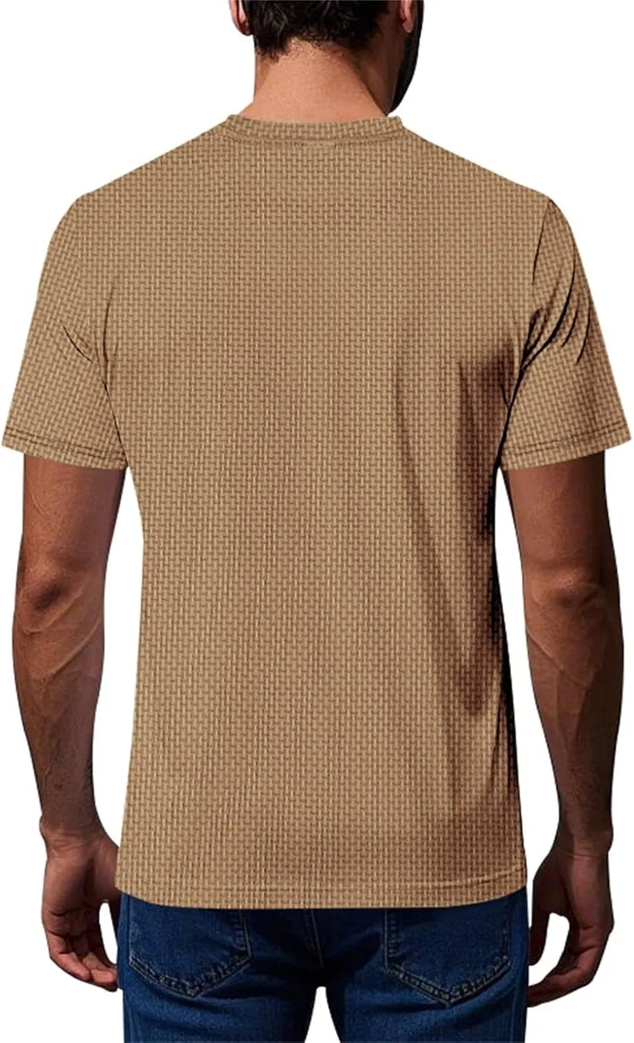 Men's Muscle T-Shirts Stretch Slim Short Sleeve Bodybuilding Gym Tees Thin Breathable Quick Dry Athletic Hipster Shirt