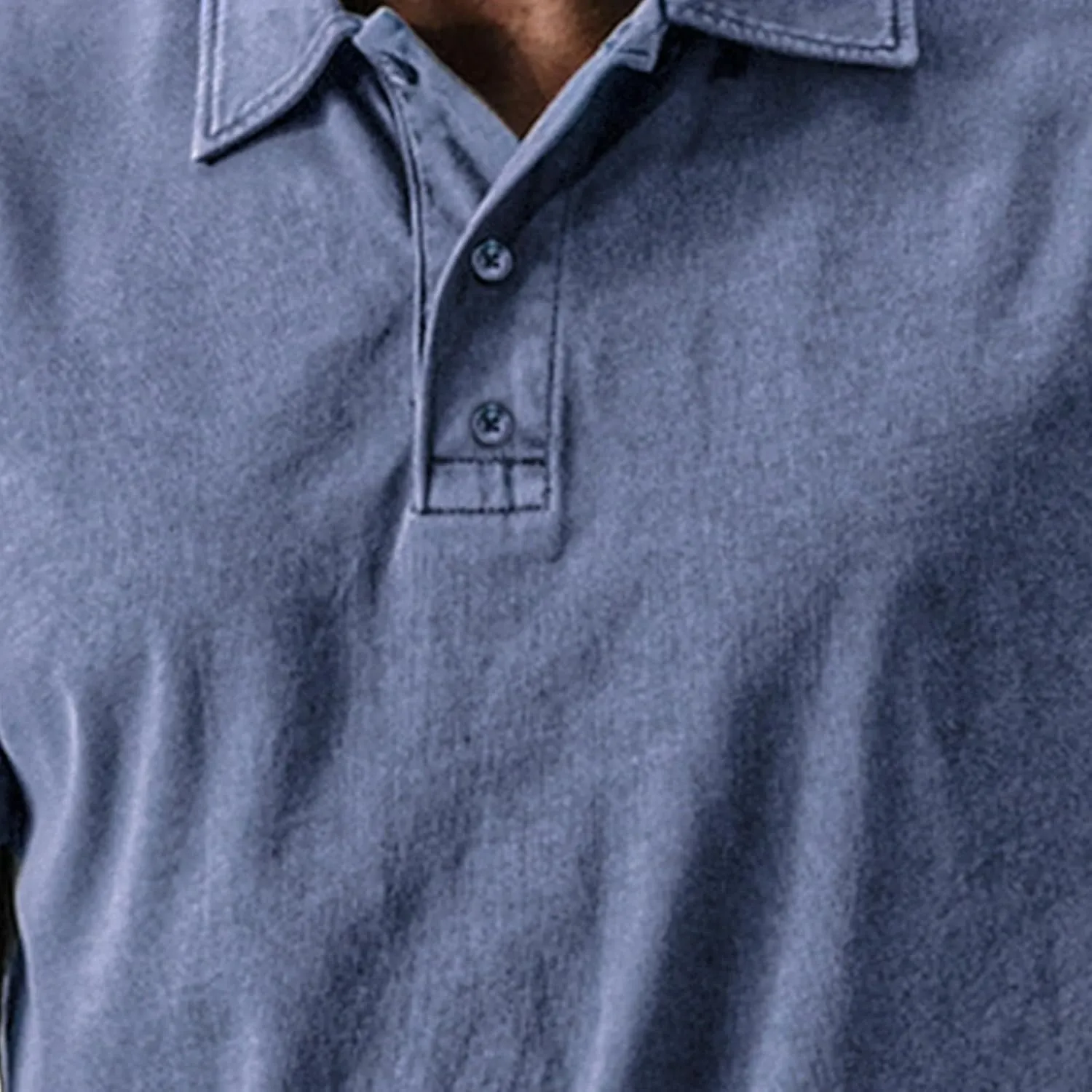 Mens Pique Polo Shirts Vintage Summer Washed Cotton T-Shirt Quick Dry Short Sleeve Tactical Shirt Jersey Baseball Tees