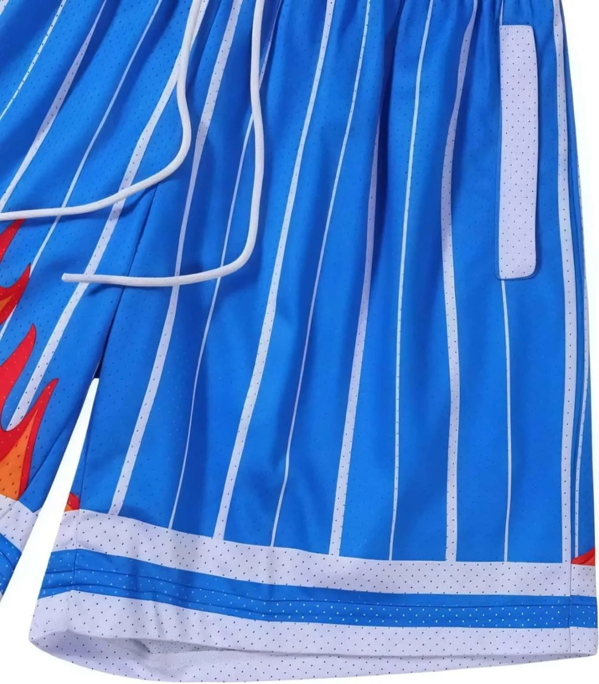 Men's Quick Dry Athletic Shorts Running Casual Mesh Stretch Activewear with Pockets Elastic Tech Graphic for Summer Sports