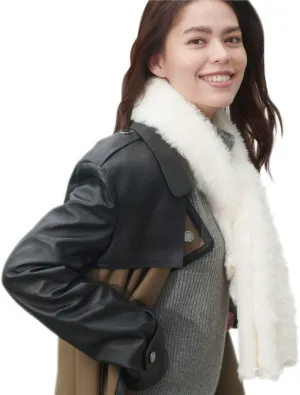 ONE Scarf: Faux Fur Infinity Scarfs or Shawl Wraps for Women Winter Warm, Soft & Fluffy Scarf in Gift Box