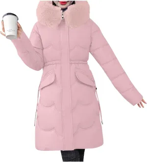 Oversized Fleece Long Coats Jackets for Women Winter Fall Warm Puffer Outerwear Plus Size Trendy Warm Clothes