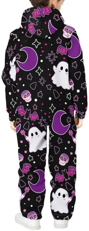 Pumpkin Boys One Pieces Jumpsuits, Girls Onesie Sweatshirt Cosplay Costume, Sweater Athletic Hoodies Sets
