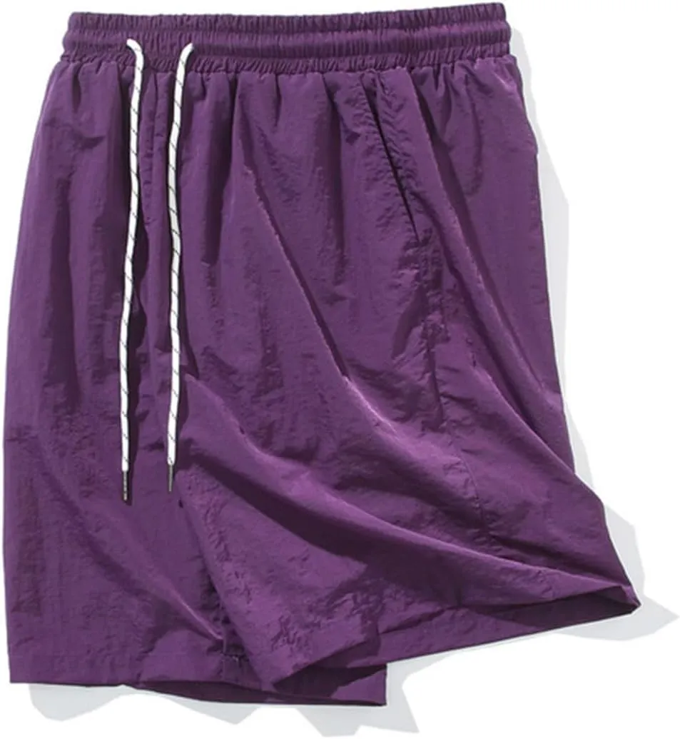 Running Shorts for Men Quick Dry Athletic Activewear Lightweight Summer Jogger with Pockets Cozy Outdoor Sports Pant