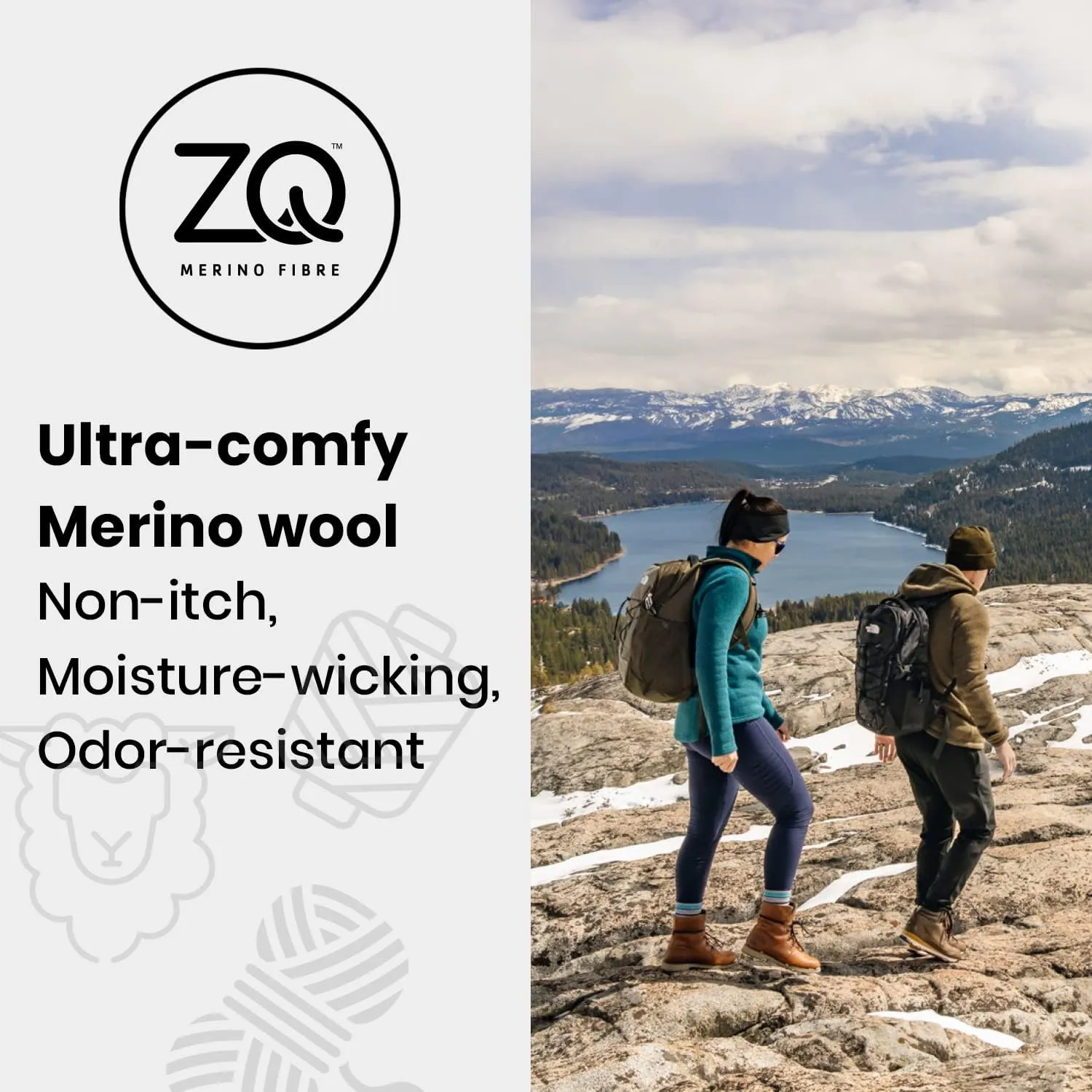 Smartwool Women's Classic Thermal Merino Base Layer Pattern 1/4 Zip