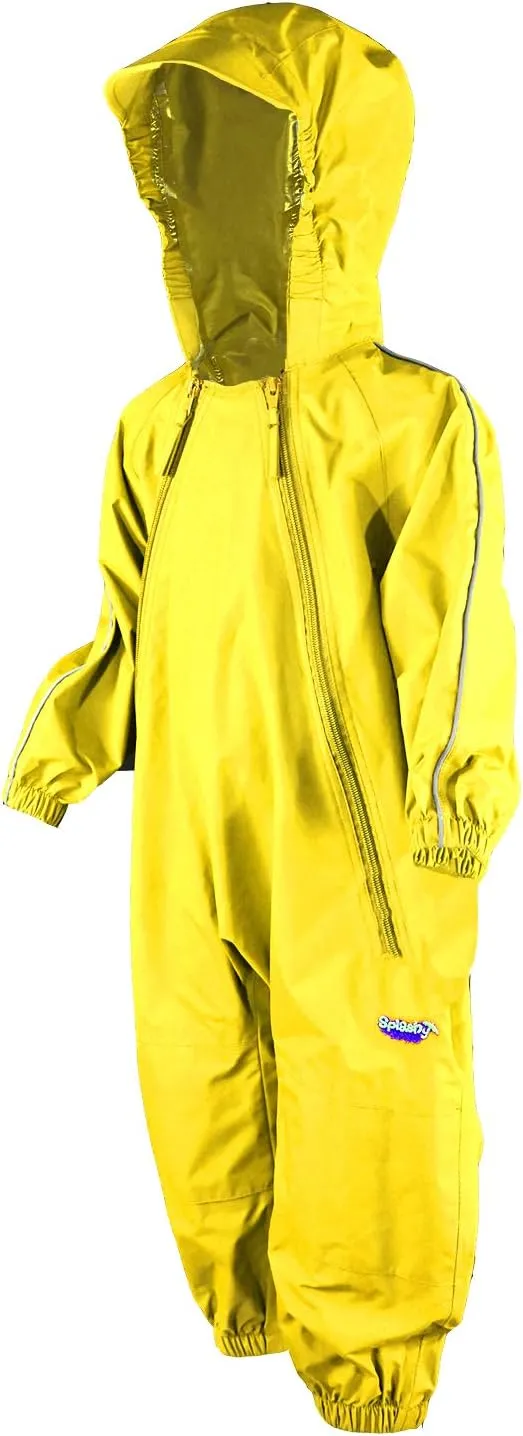 Splashy Waterproof One Piece Rainsuits and MudStopper Coveralls for Kids