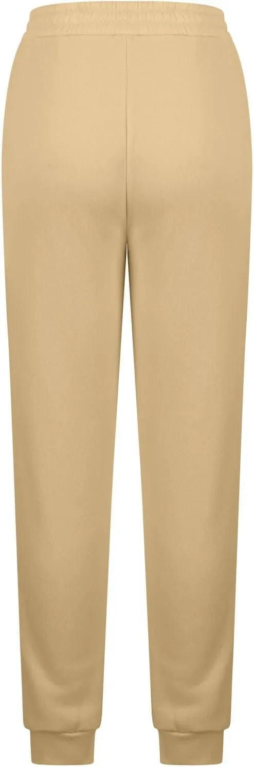 Sweatpants for Women Baggy Joggers Lounge High Waist Pants with Pocket Star Print Sweatpants Fleece Lined Pant