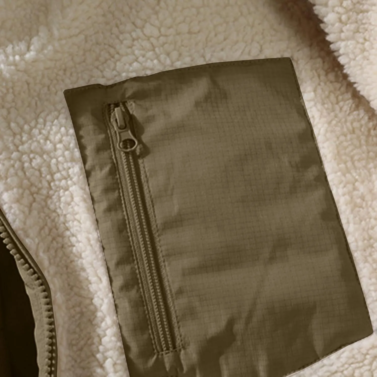Winter Fleece Lined Coats for Men Casual Long Sleeve Color Block Jackets Fashion Zip Up Outerwear with Pockets