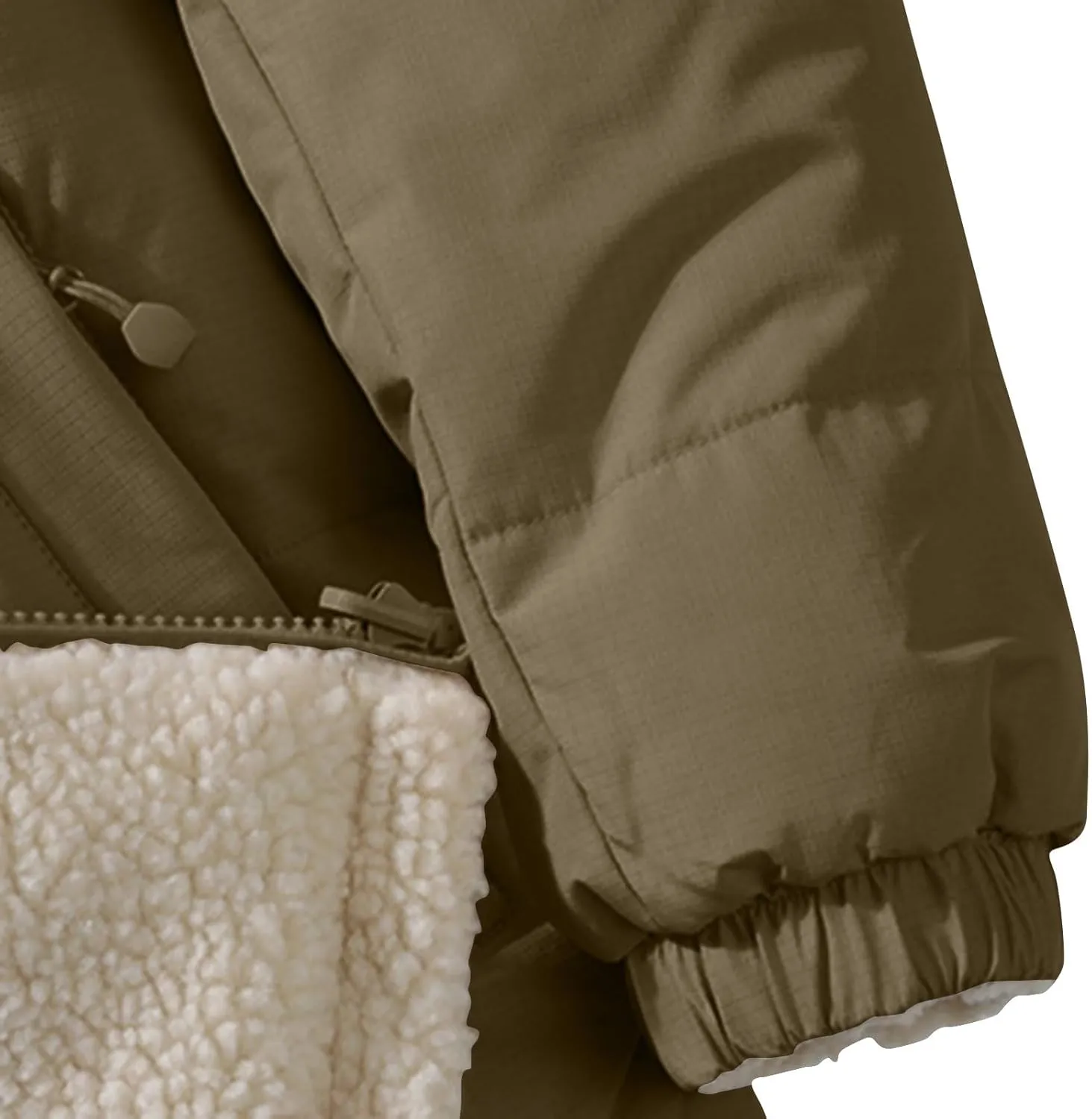 Winter Fleece Lined Coats for Men Casual Long Sleeve Color Block Jackets Fashion Zip Up Outerwear with Pockets