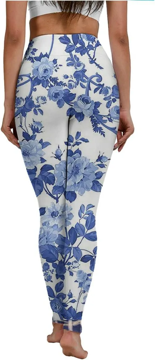 Women's American Flag Print and Tie Dye Leggings for High Waist Yoga Pants- Patriotic and Trendy Activewear for Workouts