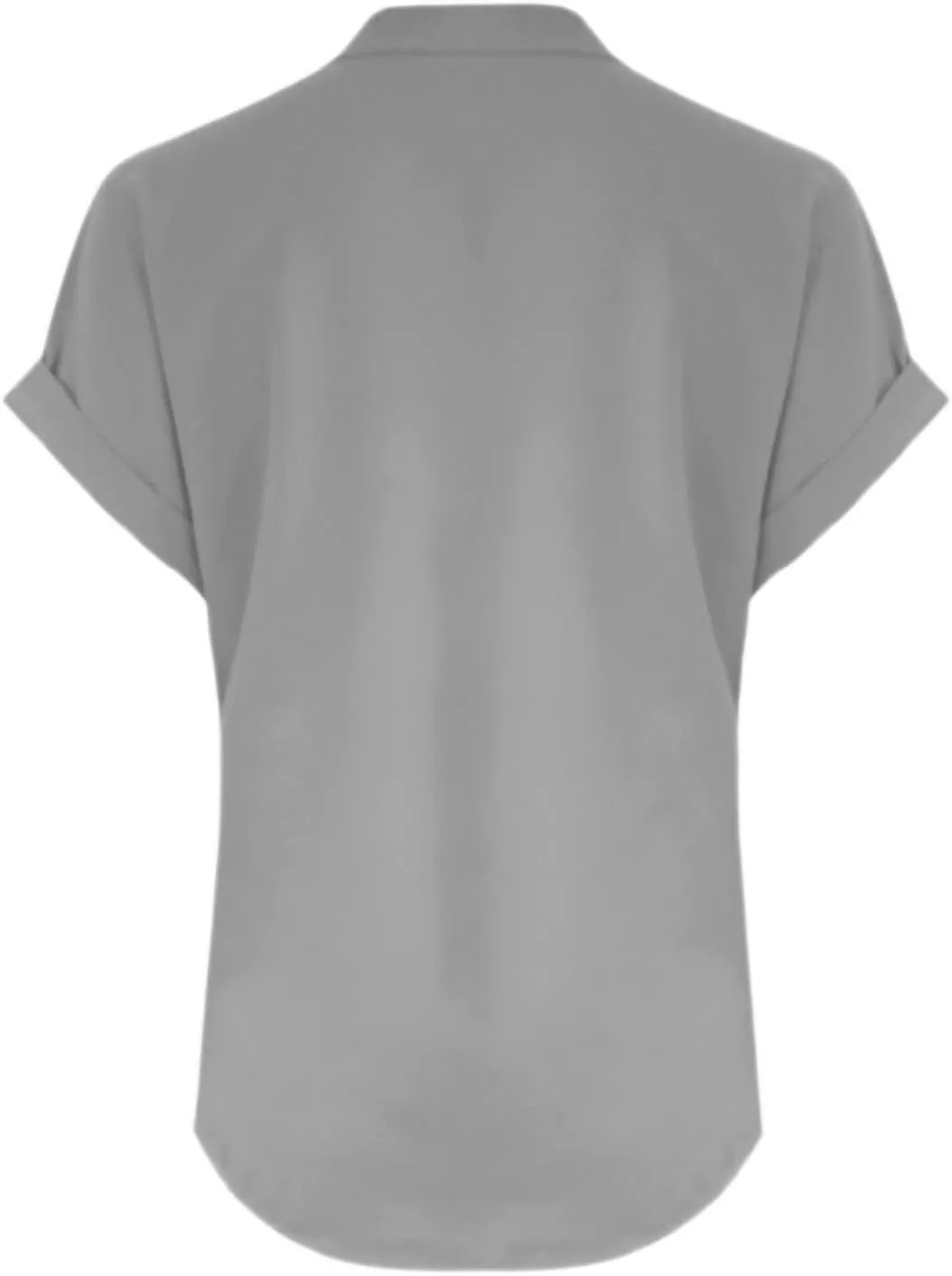 Womens Cotton Linen Tops Short Sleeve V Neck Soft Button Down Tops 2025 Spring Summer Plus Size Blouses Dressy S-5XL