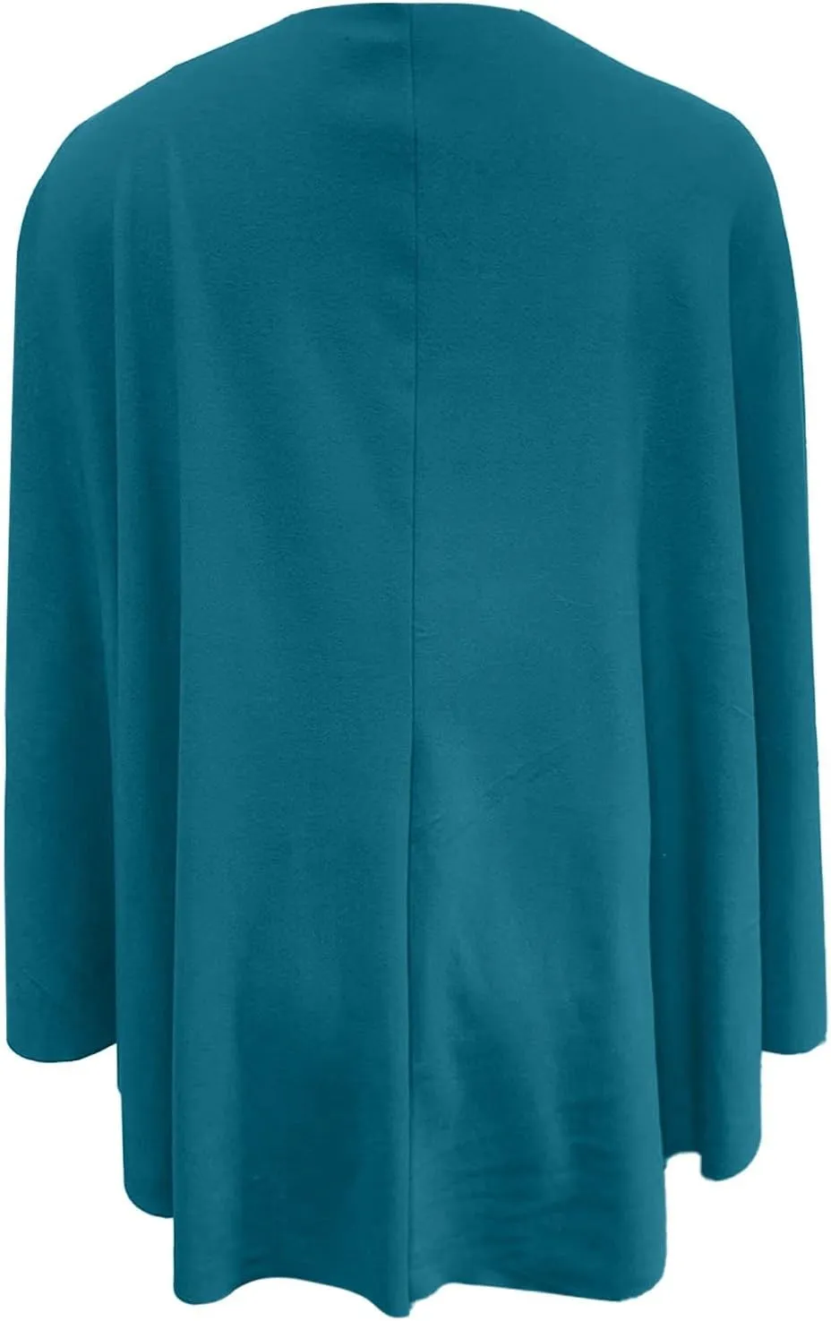 Women's Elegant Shawl Wraps Soft Cross Front Poncho Sweater for Spring Fall Winter Dressy Warm Travel Cardigan Cape