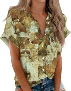 Womens Linen Tops Linen Tops for Women Solid Color Sleeve Collar Casual Shirt Shirt Long Sleeve Black