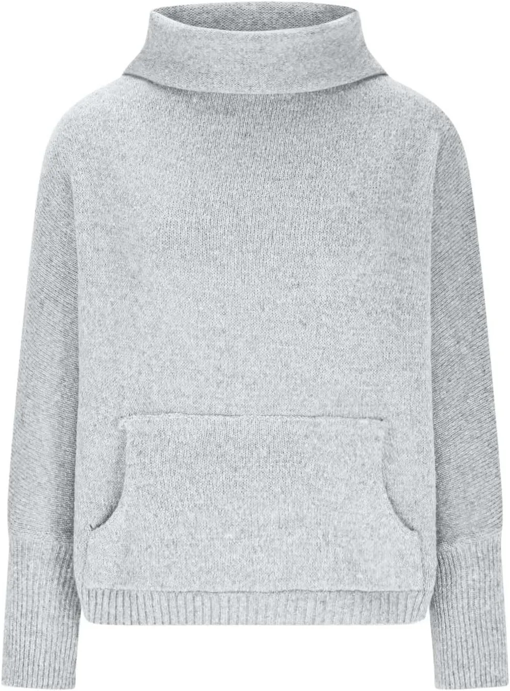 Women's Oversized Turtleneck Pullovers Sweaters Cowl Neck Long Sleeve Fall Winter Slouchy Loose Knit Sweaters
