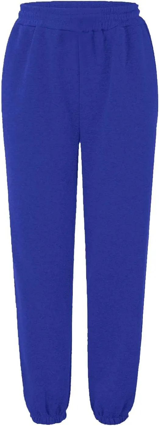 Womens Sweatpants High Waisted Athletic Joggers Pants Fleece Sweat Pant Cinch Bottom Pants with Pants