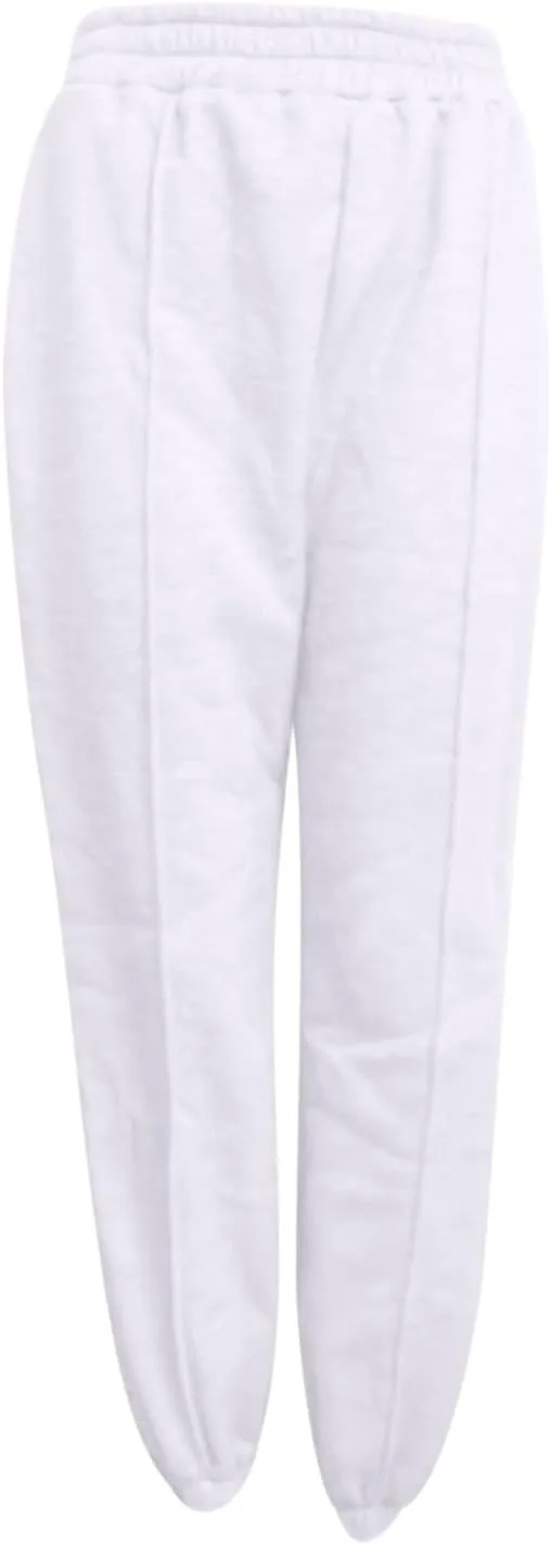 Womens Sweatpants High Waisted Athletic Joggers Pants Fleece Sweat Pant Cinch Bottom Pants with Pants