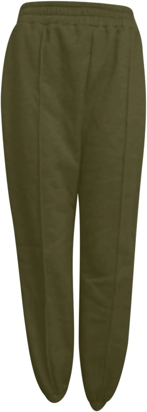 Womens Sweatpants High Waisted Athletic Joggers Pants Fleece Sweat Pant Cinch Bottom Pants with Pants