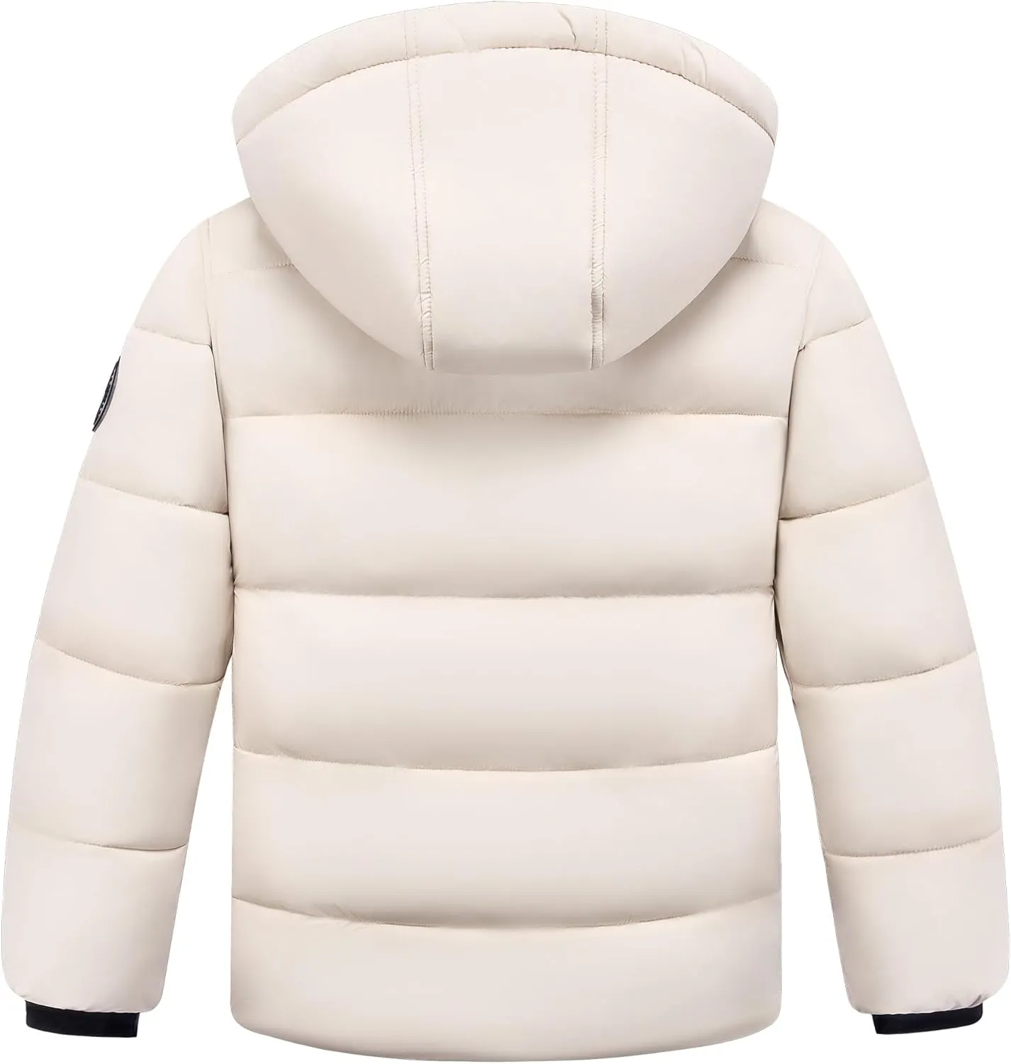WULFUL Kids Boy's Winter Coat Detachable Hat Puffer Windbreaker Warm Cotton Jacket Parka Down Outdoor Coats