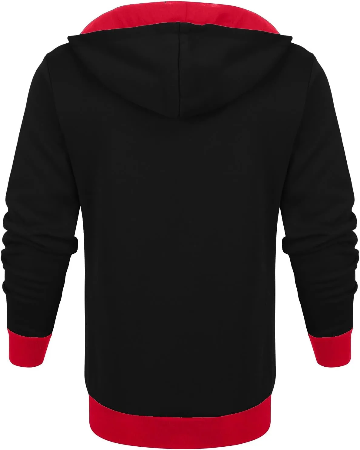 Ymosrh Mens Coats Winter Men's Casual Camouflage Sports Sweatshirt Long Sleeve Zipper Hooded Jacket Coat